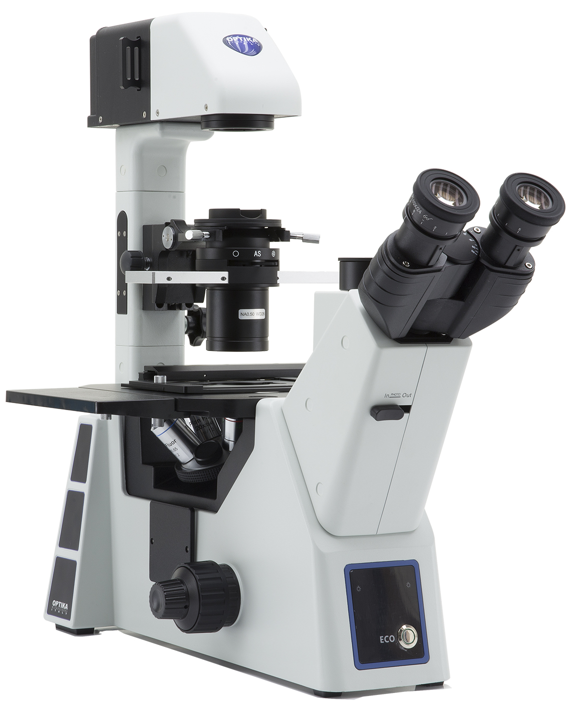 optika mikroskopy w układzie odwróconym IM-5